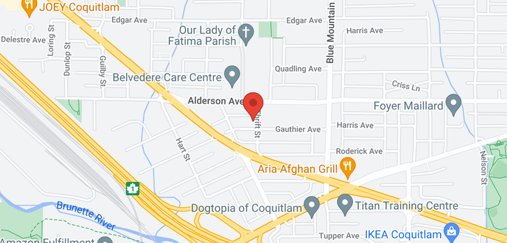 map of 753 GAUTHIER AVENUE